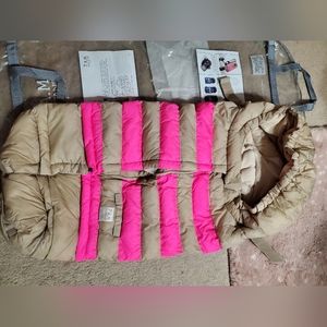 7 A.M Enfant Blanket 212 Evolution SIZE 0m -4T in pink/beige